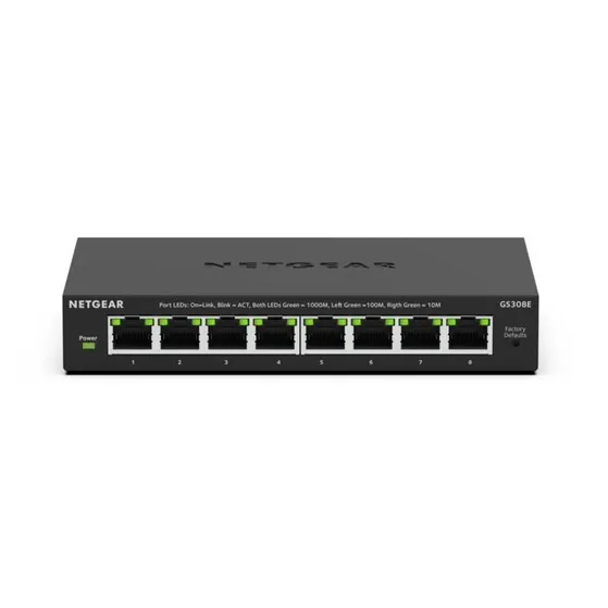 Netgear 8-port Gigabit Plus Switch (GS308Ev4)