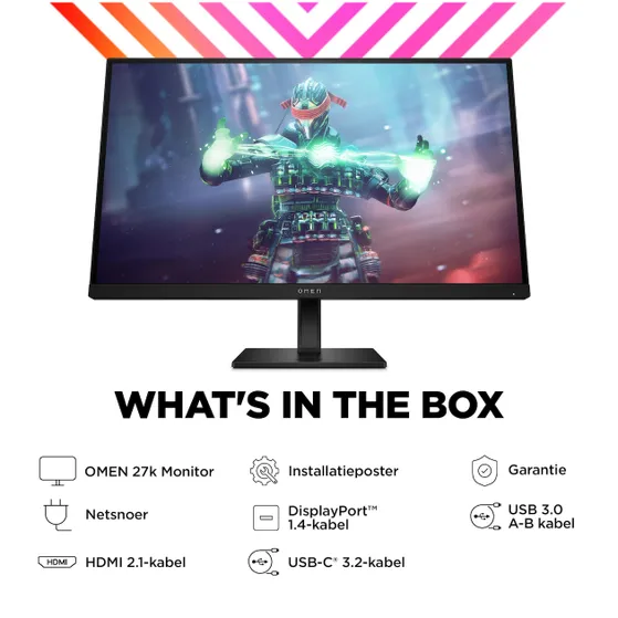 HP OMEN 27k 27" 4K UHD 144Hz Gaming monitor