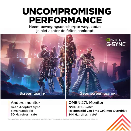 HP OMEN 27k 27" 4K UHD 144Hz Gaming monitor