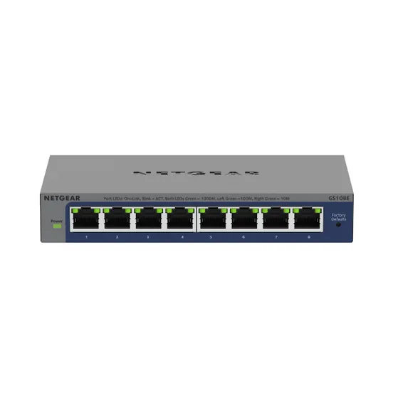 Netgear GS108Ev4 switch  (8-port gigabit prosafe plus)