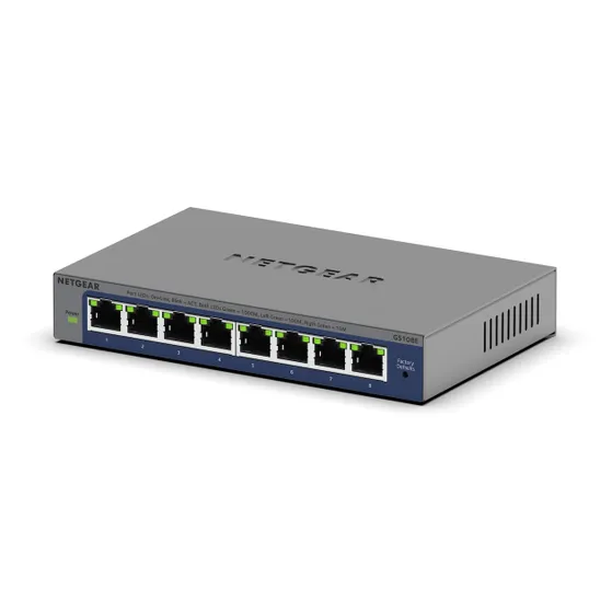 Netgear GS108Ev4 switch  (8-port gigabit prosafe plus)