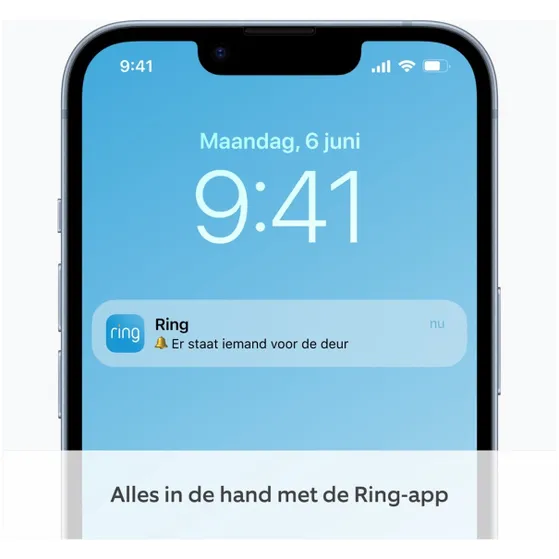 Ring Battery Video Doorbell + Chime Staal