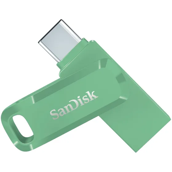 SanDisk ULTRA DUAL DRIVE GO TYPE-C 256GB Groen