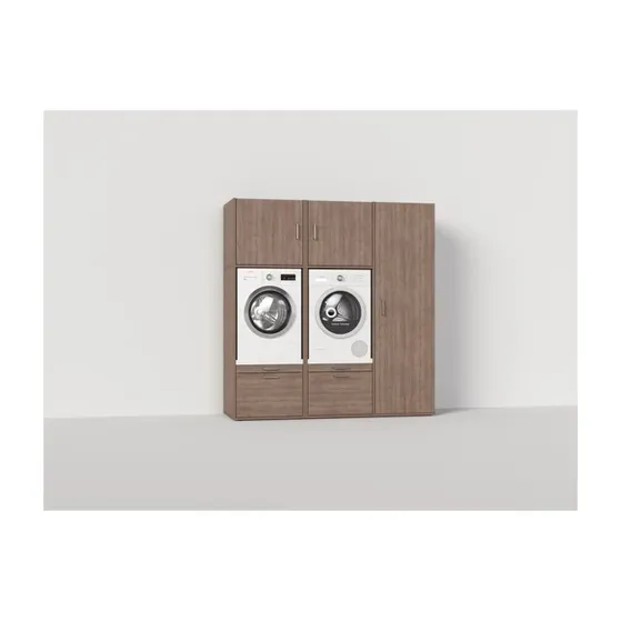 Wastoren CW-1-1-E Wasmachine kast Eiken