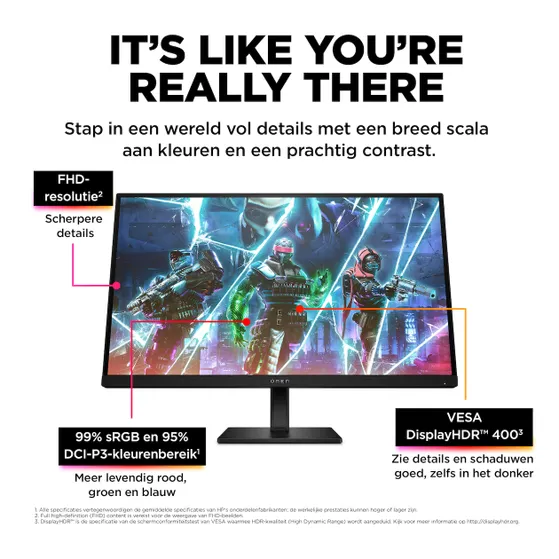 HP OMEN 27s FHD 240Hz Gaming Monitor