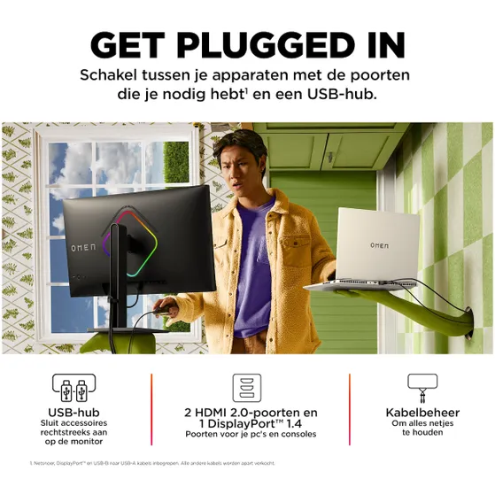 HP OMEN 27s FHD 240Hz Gaming Monitor