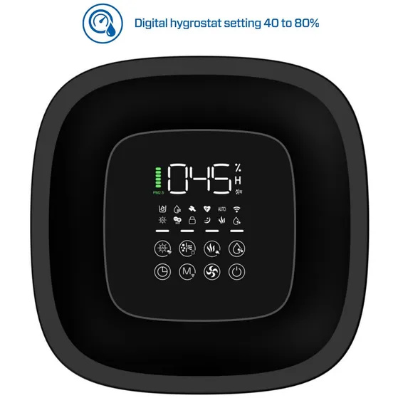 Clean Air Optima CA-808 smart Zwart/wit