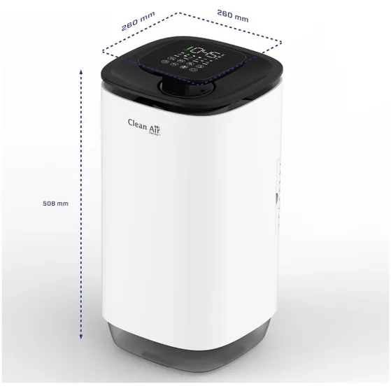 Clean Air Optima CA-808 smart Zwart/wit