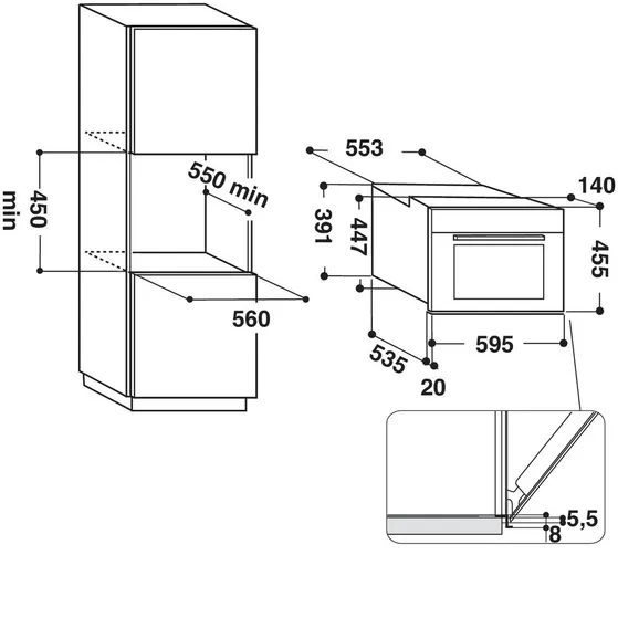 Whirlpool AMW 9605/IX