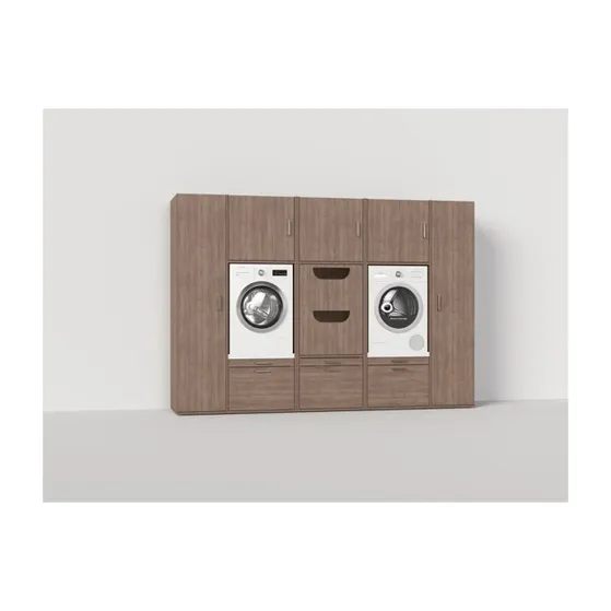 Wastoren CW-1-9-E Wasmachine kast Eiken