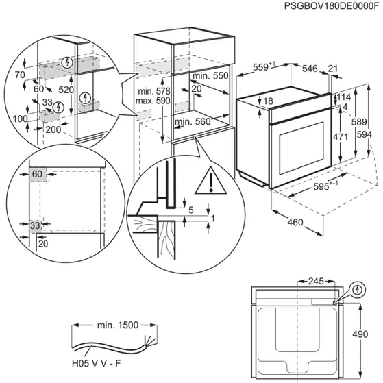 AEG BCS455020M SteamBake