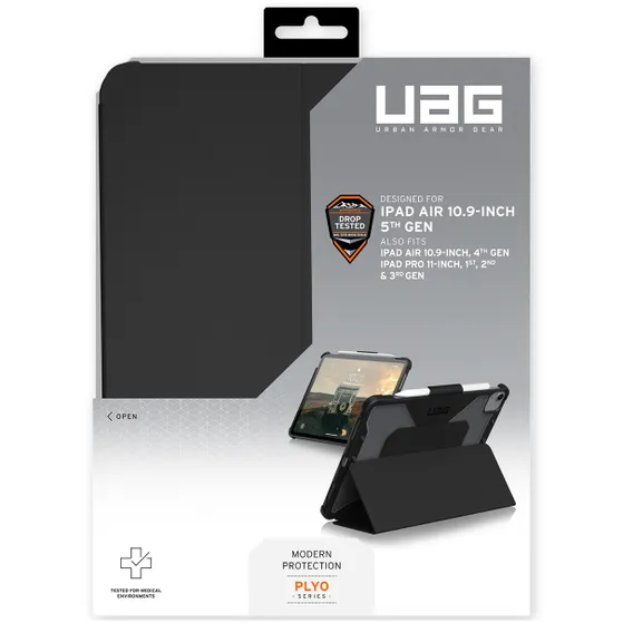 UAG Plyo Backcover iPad Air 5 (2022) / Air 4 (2020) / Pro 11 (2020 / 2018) Transparant