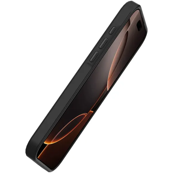 Just in Case Military Grade Case MagSafe voor Apple iPhone 16 Pro Max Zwart