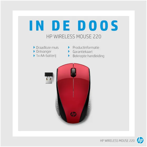 HP 220 WRLS SSR Mouse EURO