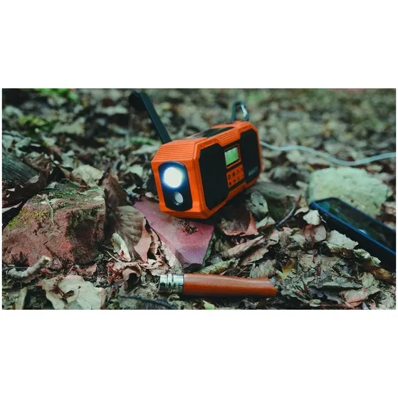 Albrecht DA 911 Noodradio Oranje