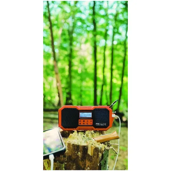 Albrecht DA 911 Noodradio Oranje