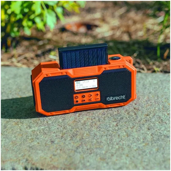 Albrecht DA 911 Noodradio Oranje