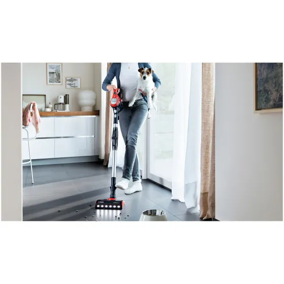 Bosch BCS711PET Unlimited 7 Rood