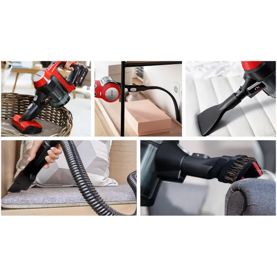 Bosch BCS711PET Unlimited 7 Rood