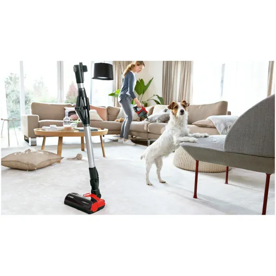 Bosch BCS711PET Unlimited 7 Rood