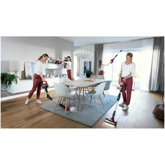 Bosch BCS711PET Unlimited 7 Rood