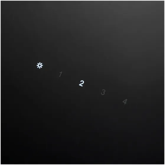 Inventum AKD6005ZWA Zwart