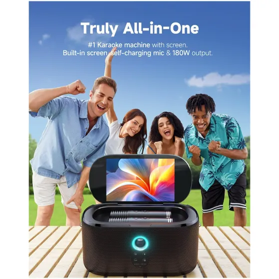 Lenco SHELL S1 karaoke systeem