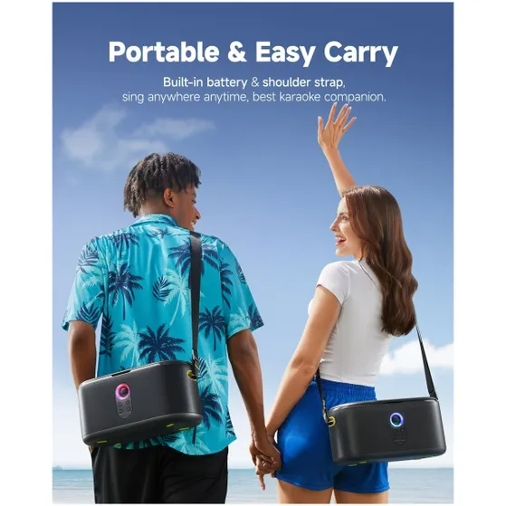 Lenco SHELL S1 karaoke systeem