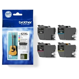Brother LC-421XL Cartridges Combo Pack Multi-color