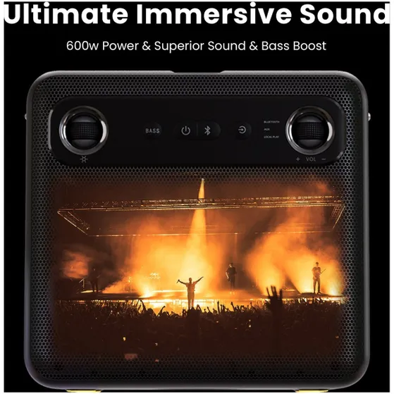 Lenco BREAK X2 karaoke systeem