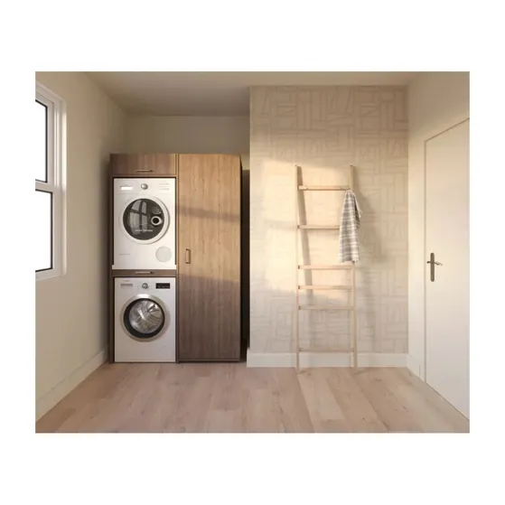 Wastoren TW-3-2-E Wasmachine kast Eiken