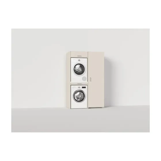Wastoren TW-3-2-K Wasmachine kast Beige
