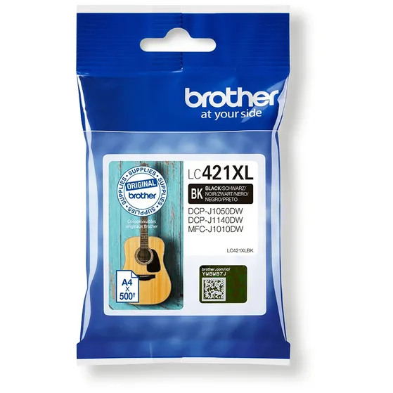 Brother LC-421XL Cartridge Zwart