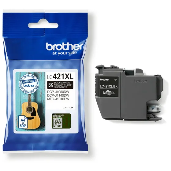 Brother LC-421XL Cartridge Zwart