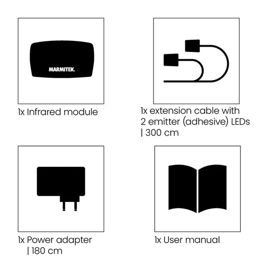 Marmitek INVISIBLE CONTROL 2 Wit