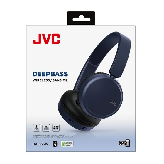 JVC HA-S36W Zwart