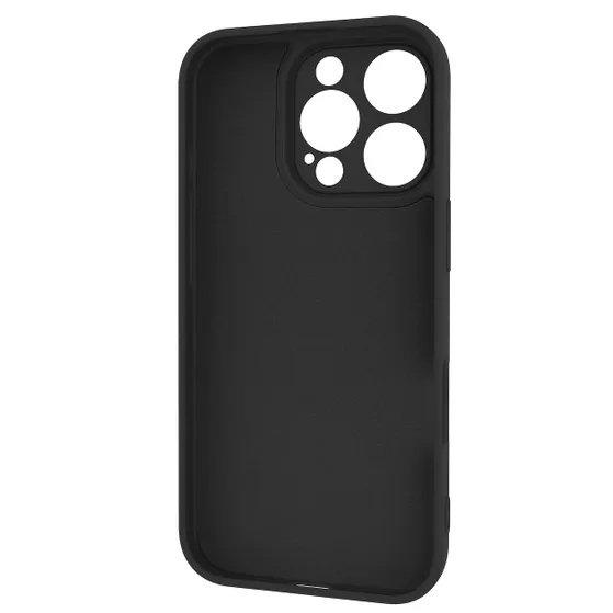 Just in Case Premium Liquid Color TPU Case Magsafe voor Apple iPhone 16 Pro Zwart