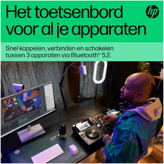 HP 350 WHT Compact Multi-Device KBD EURO