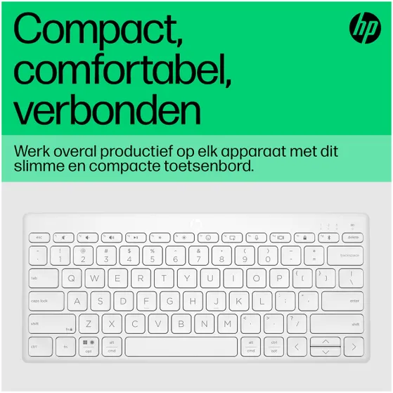 HP 350 WHT Compact Multi-Device KBD EURO