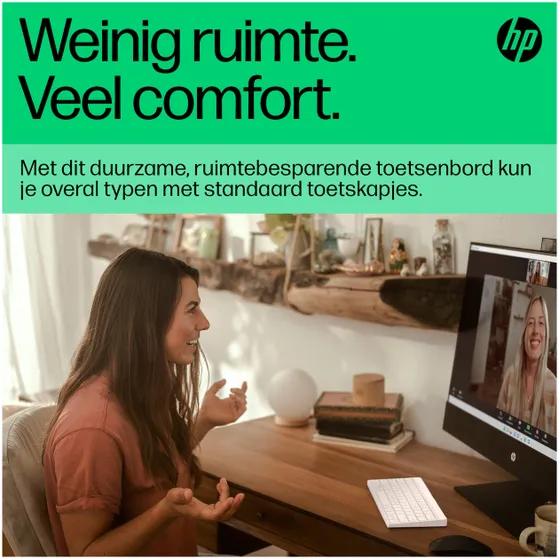 HP 350 WHT Compact Multi-Device KBD EURO