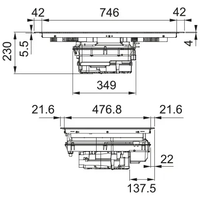 Franke FMA 8381 HI (83cm)