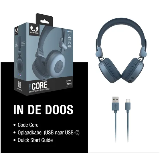 Fresh n Rebel Code Core Blauw