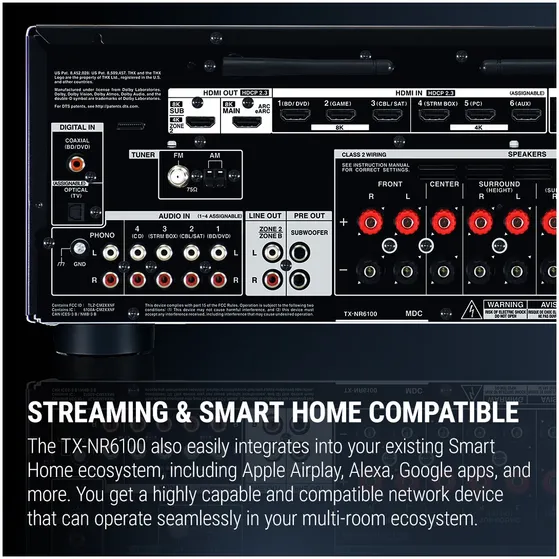 Onkyo TX-NR6100 Zwart