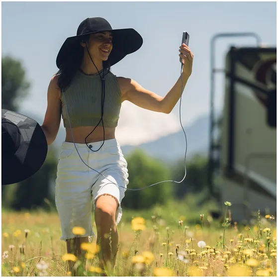 Ecoflow 12W Solar Hat L/XL