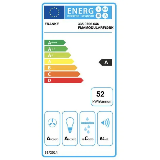 Franke FMA Modular hood 60cm T-shelf