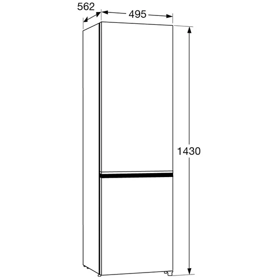 ETNA KCV343ZWA Zwart