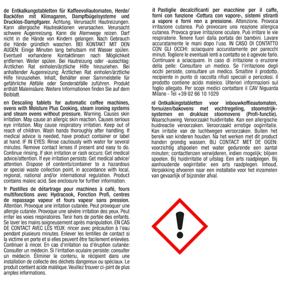 Miele Ontkalkingstablet 6 Stuks  GP DC CX 0061 T