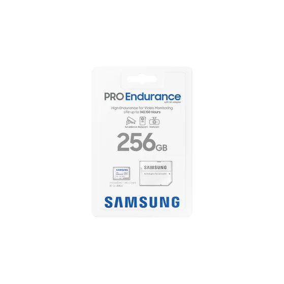 Samsung PRO Endurance + Adapter microSDXC 256GB