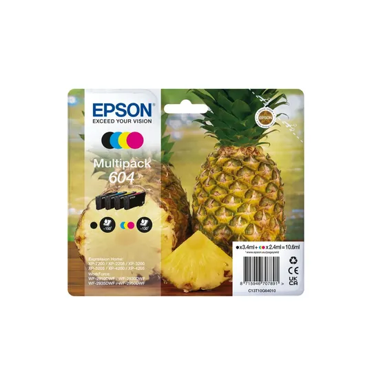 Epson 604 Cartridges Combo Pack Multi-color