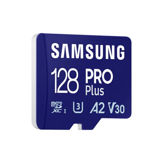 Samsung Pro Plus microSDXC 128GB + USB-adapter